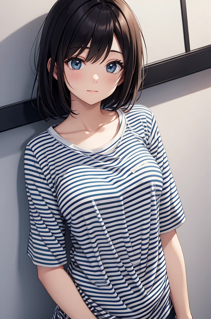 striped t-shirt