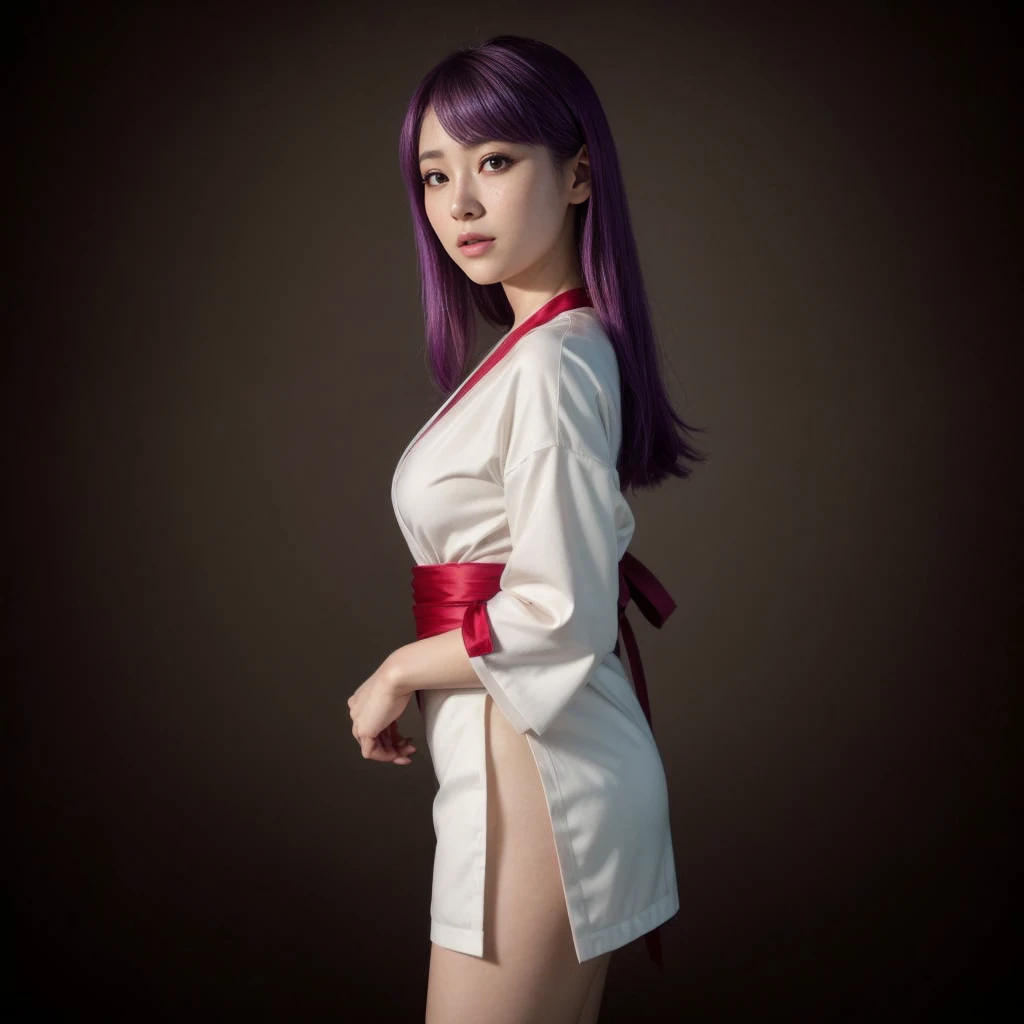 Ayane, (best qualityer,ultra detali,realisitic:1.37), Ayane, beautifull detailed face,perfect symmetry,perfectly shaped body,perfect make-up,bright coloured,studio lighting