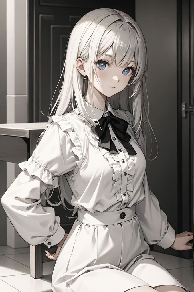 frilled shirt
