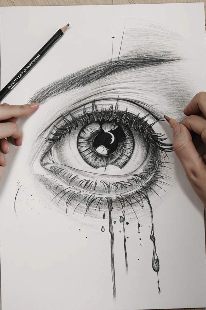 A drawing that represents perseverance