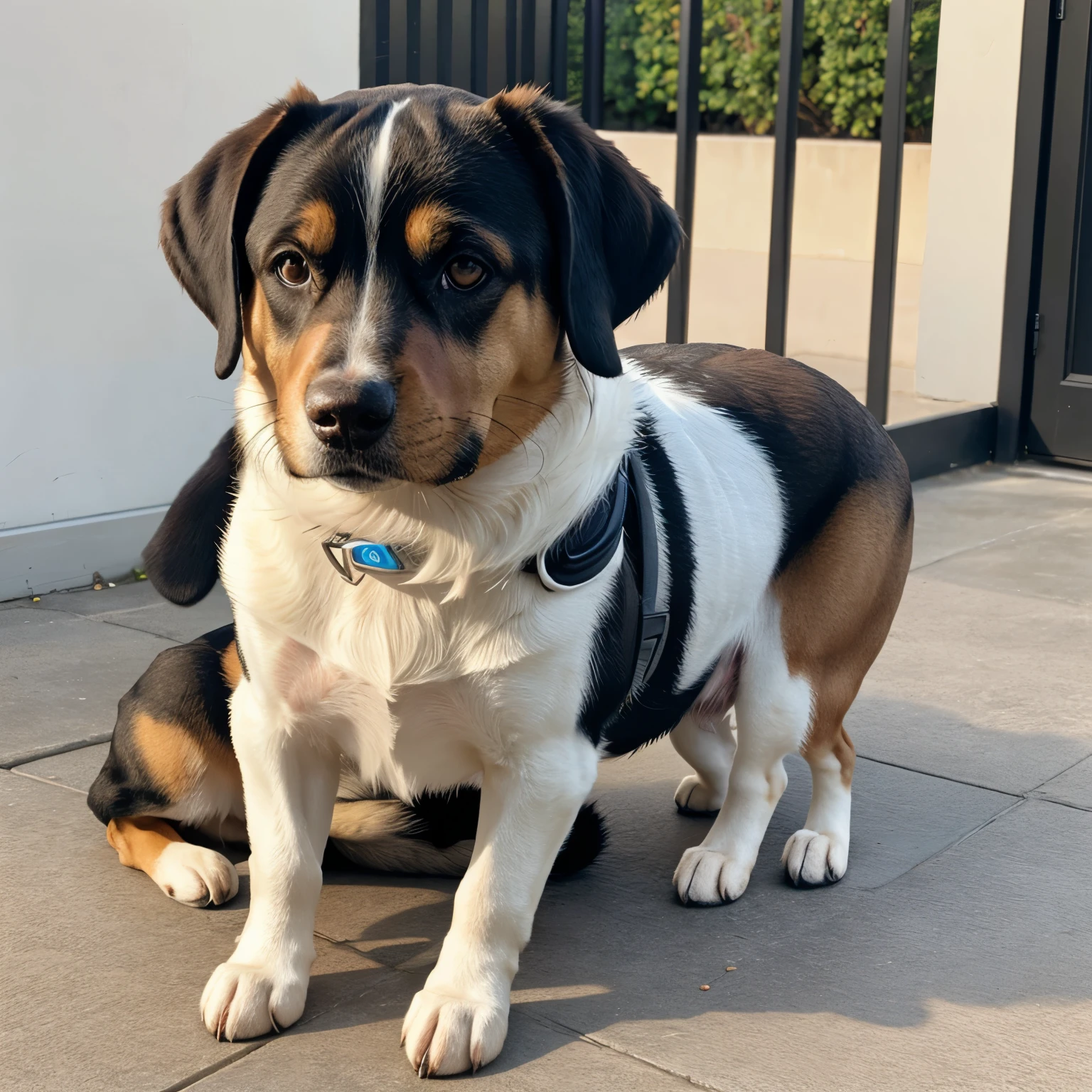 Quite dog ai image generat please 