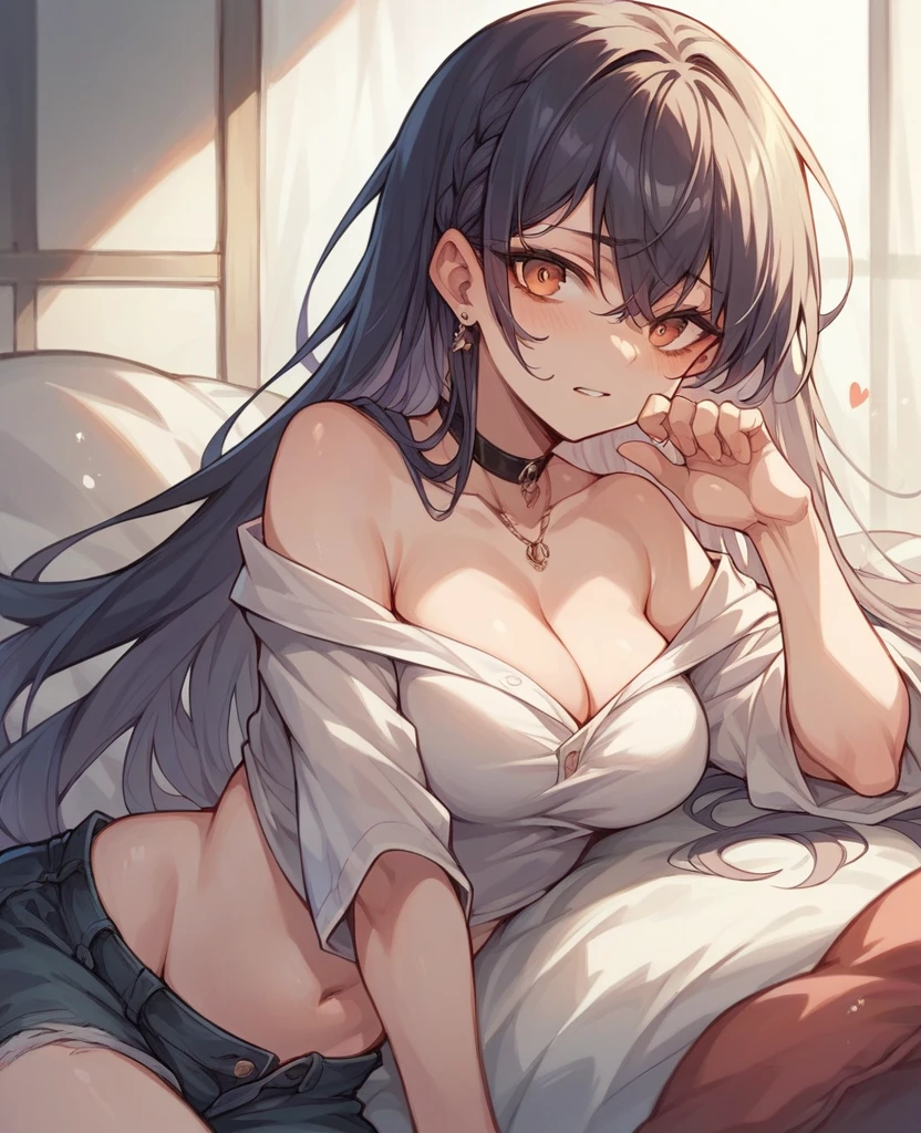 Su'i has a black base color decorated with small stripes and floral motifs and has gold and silver thread decoration. Cartoon style