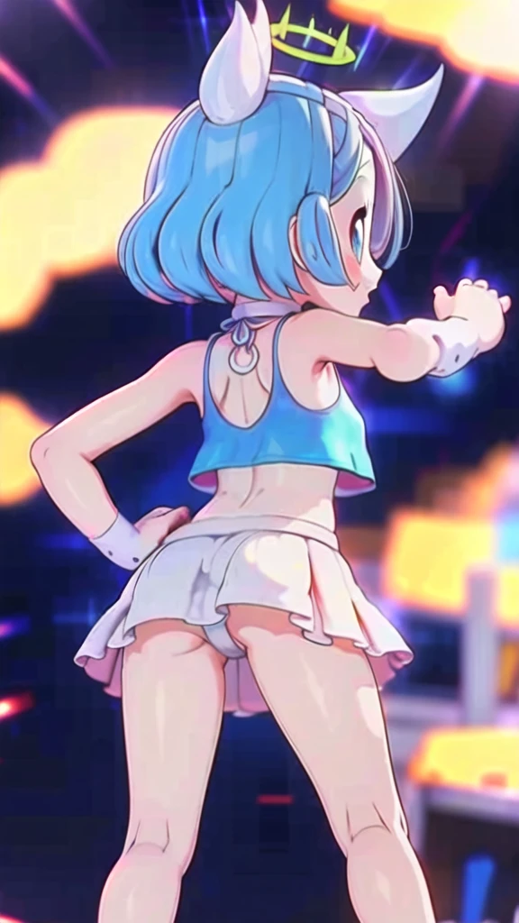 A age girl, strange art, crazy, slightly twisted, hard to understand, beautiful, elegant, advanced, weird,, refreshing, bikini, back to me, back to me, bare midriff, smile, clip, elegant, beautiful, smile, accent, artwork, clarity, butt, butt, fat butt