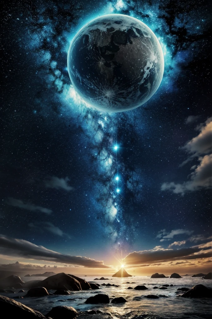 A drawing of the end of the world 
