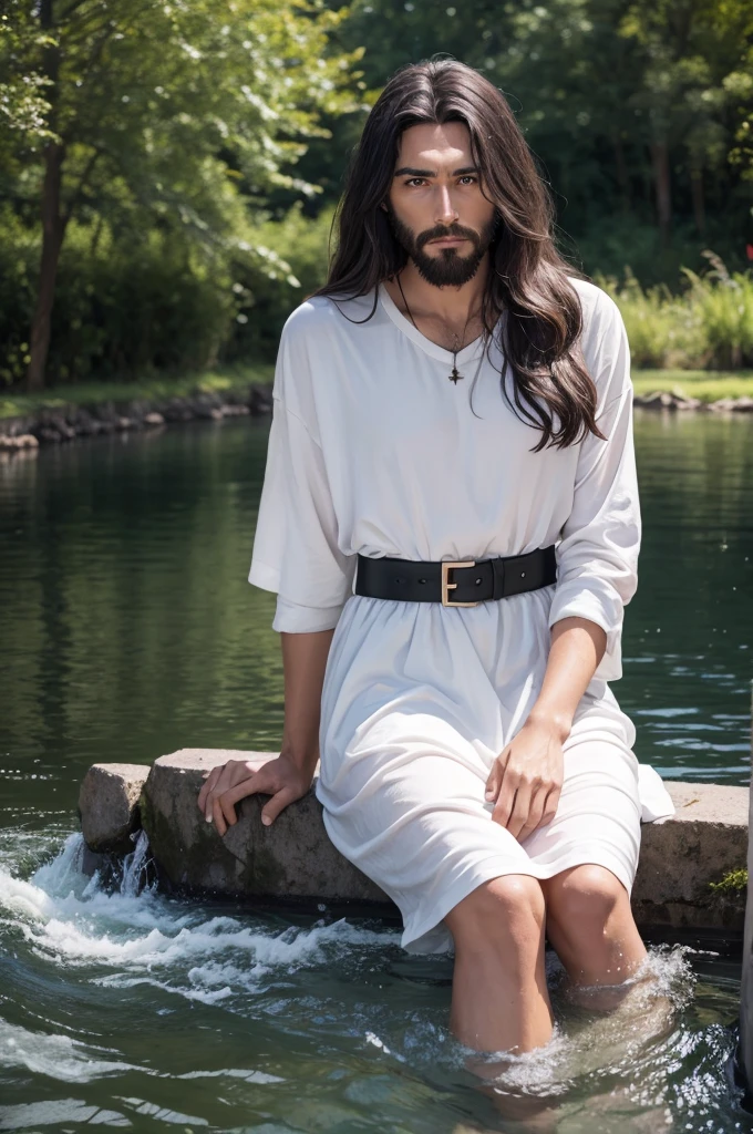 Jesus Christ did not river black