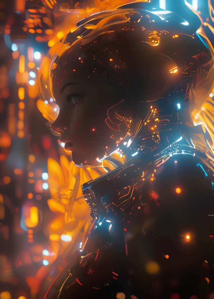 Vibrant Rim Light, Volumetric Lighting, (centered) (full body shot:1.2) dataviz style, solo girl,wearing skinny space suit on spaceship of space station in the space, beautiful eyes  glowneon, glowing, sparks, lightning , subsurface scattering, Photorealistic, Hyperrealistic, analog style, realistic, film photography, soft lighting, heavy shadow, light depth, dramatic atmospheric lighting, Volumetric Lighting, bright rim light, high contrast, bold edge light