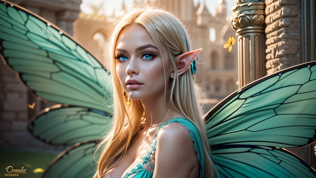 Beautiful, Amazing face and eyes, makeup, (extremely detailed beautiful face), Blonde, (sexiest look), (Beautiful breasts:1.3), (Best Quality:1.4), (Ultra-detailed), (extremely detailed CG unified 8k wallpaper), Highly detailed, RAW Photos, Professional Photography, (silk see through lace:1.3), full body, sitting, (Spread your legs), (:1.4), plein air, Illumination, (Super fancy photos:1.4), (Dazzling light), Radiant Photography, depth of fields, (Glowing blue eyes), (realistic elf ear), (castle, fantasy setting), ((orbs)), massive butterfly wings, flowing butterfly wings,
