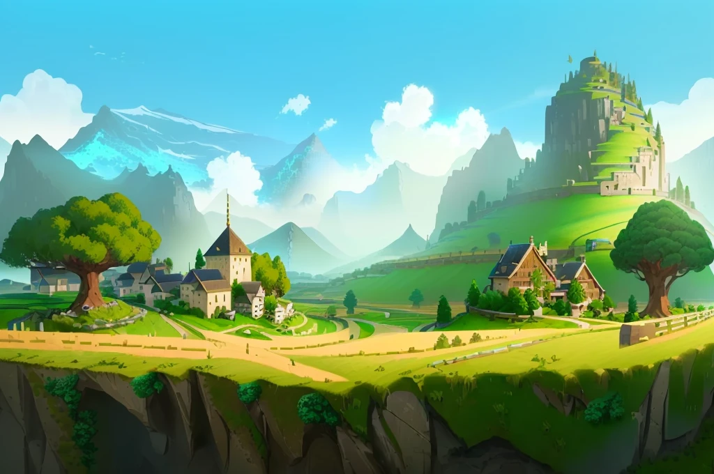 background technology, background technologywork, Game Background, Landscape background, mobile Game Background, RPG Landscape, Game Background, Distant village background, videoGame Background, Landscape background, 3D game environment design, beautiful Landscape background, natural Landscape background, Landscape Game Concept Art, 角色扮演Game Background,cubism, Verism