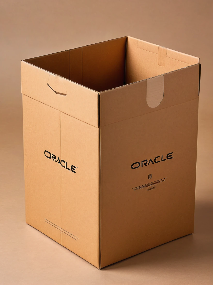 An Assembleable Home Cardboard Box Design,Simple style,The logo name is oracle,Lay the carton flat,detail,high quality,Fashion