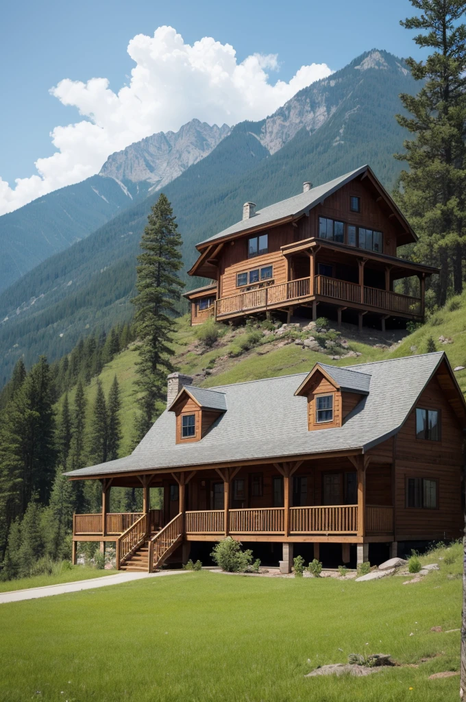 House on the mountain