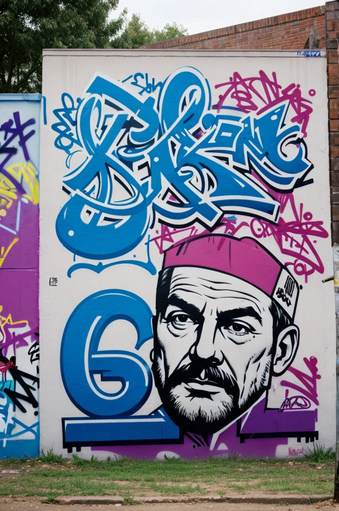 A graffiti with the name breiner 
