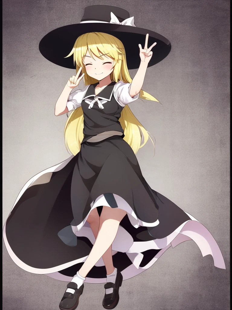 1girl, , , masterpiece, best quality, , medium blonde hair, forehead visible bags, yellow eyes, hat, heart, black headwear, puffy short sleeves, log black skirt, heart hads,,1girl, solo, yellow eyes, yellow hair, bow, hat bow, socks, black footwear, black skirt, short sleeves, yuki (touhou), black vest, white sleeves, frill skirt, light smile, from behind, to lift up one’s skirt, cowboy shot, from front, standing , raise one leg, crossed arms, arms up behind, arms behind back, hand between legs, put hands hip, one hand on hip, forward hands, arms raised in the air, punch hands, peace sign, waving, put up index finger, sit, lie down, closed eyes, lie face down, looking back, put one hand chest, leaning forward, cleavage, close up, horizontally outstretched arms, horizontally outstretched legs, front view, front face