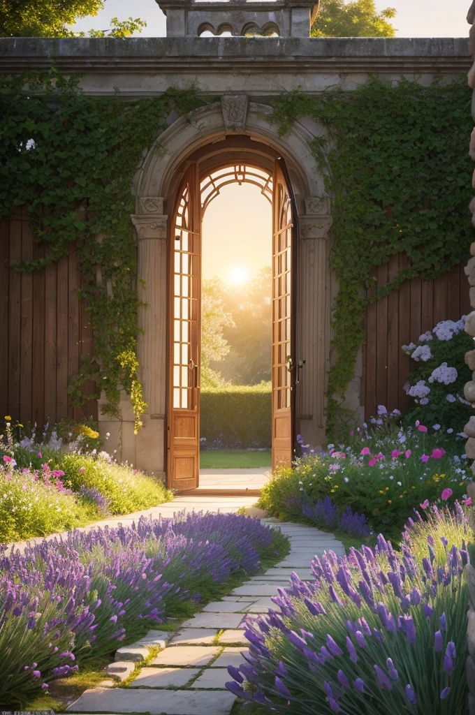 A secret garden at dawn, where the gentle breeze carries the scent of blooming flowers , fresh lavender and a hint of sweet vanilla. The rising sun bathes everything in golden light, and when taking a deep breath, you feel a warm and enveloping embrace that awakens all your senses. It is an aroma that whispers secrets of elegance and mystery, leaving an unforgettable mark in your memory.
