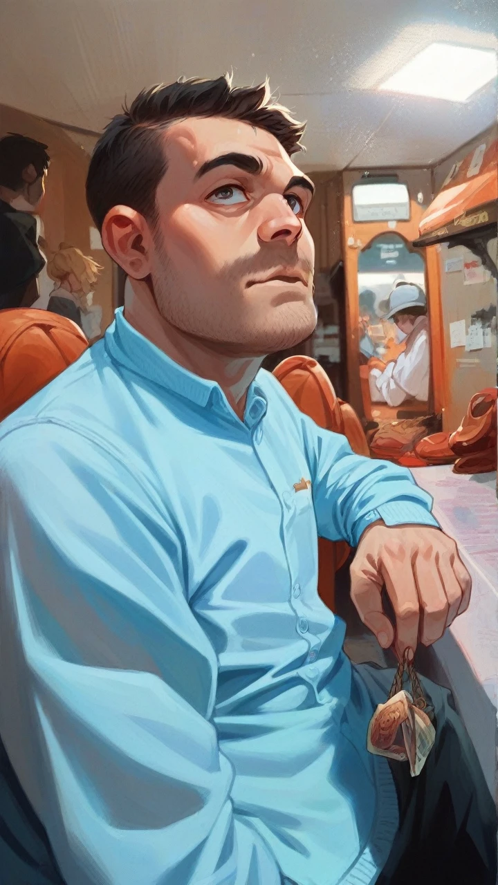 caricature style