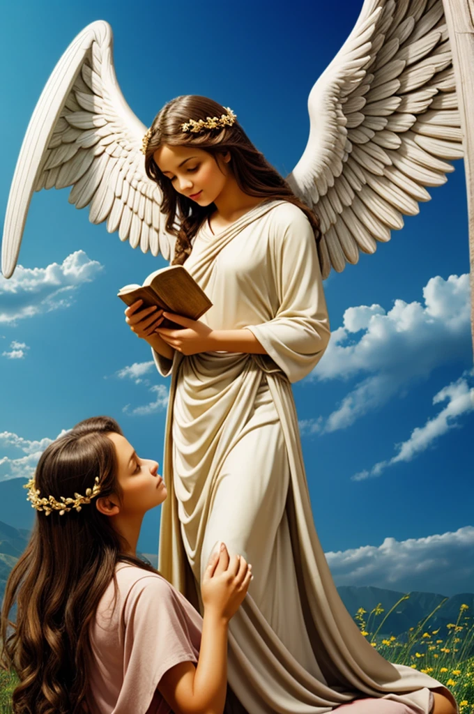 How will an angel look like the way the Bible describes them?