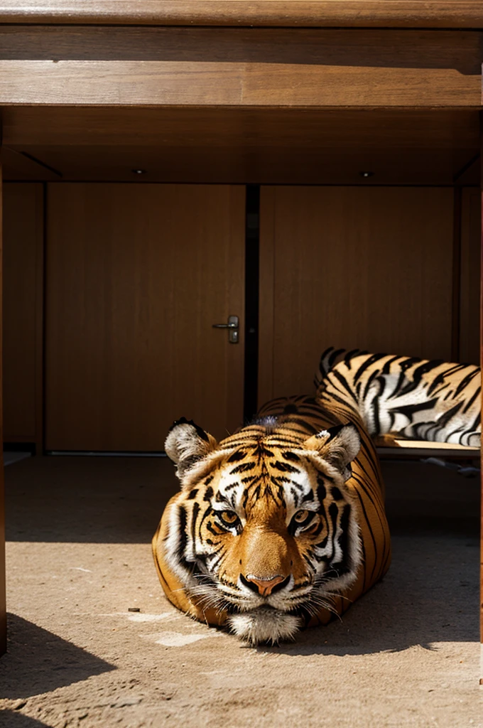 The 3d logo with a tiger image says FAMILY FURNITURE