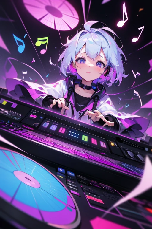 A background filled with scattered musical notes in various sizes and colors

A background completely filled with scattered musical notes in various sizes and colors, covering the entire screen.

beautiful girl colorful image

disk jockey  DJ  mixer  