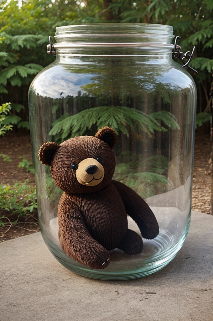 Create a huge bear jar