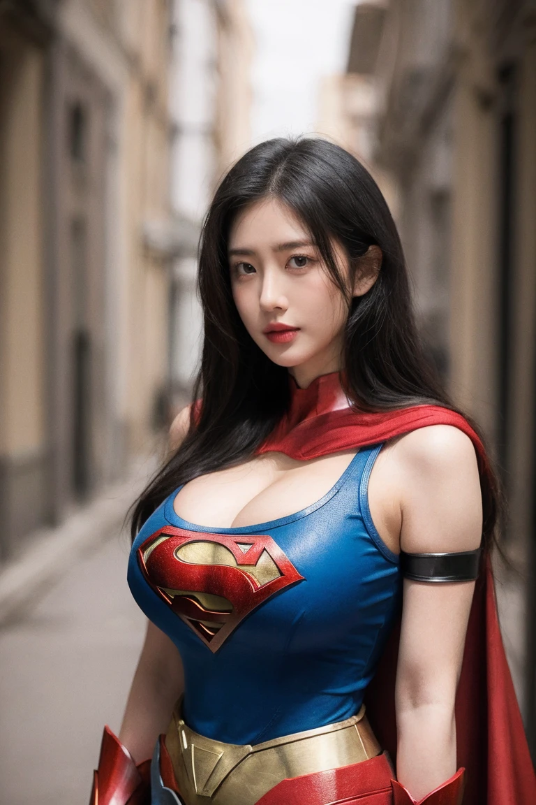 Huge tit, super hero