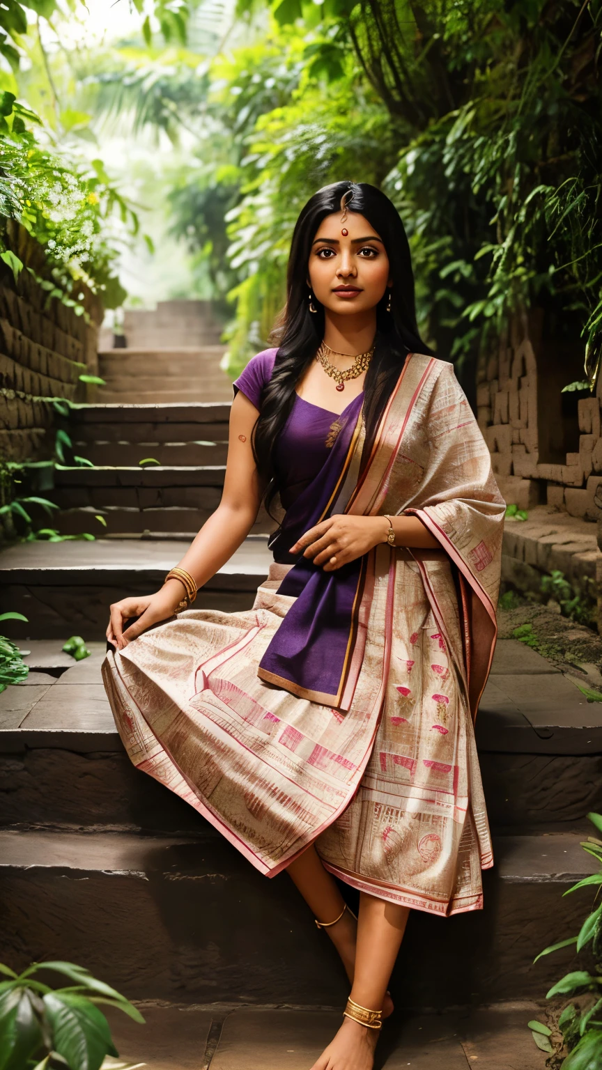 देवी दुर्गा: (दृढ़ता से) महिषासुर, तेरा आतंक अब समाप्त होगा। तूने बहुत अत्याचार किए हैं, अब तुझे इसका दंड मिलेगा।