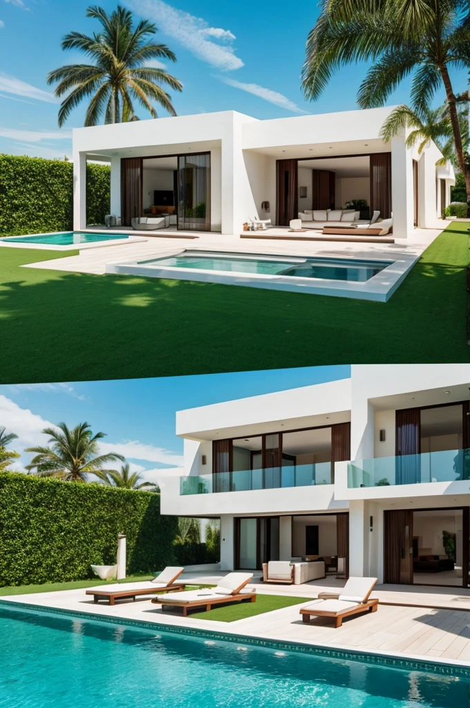 luxury modern villa  
