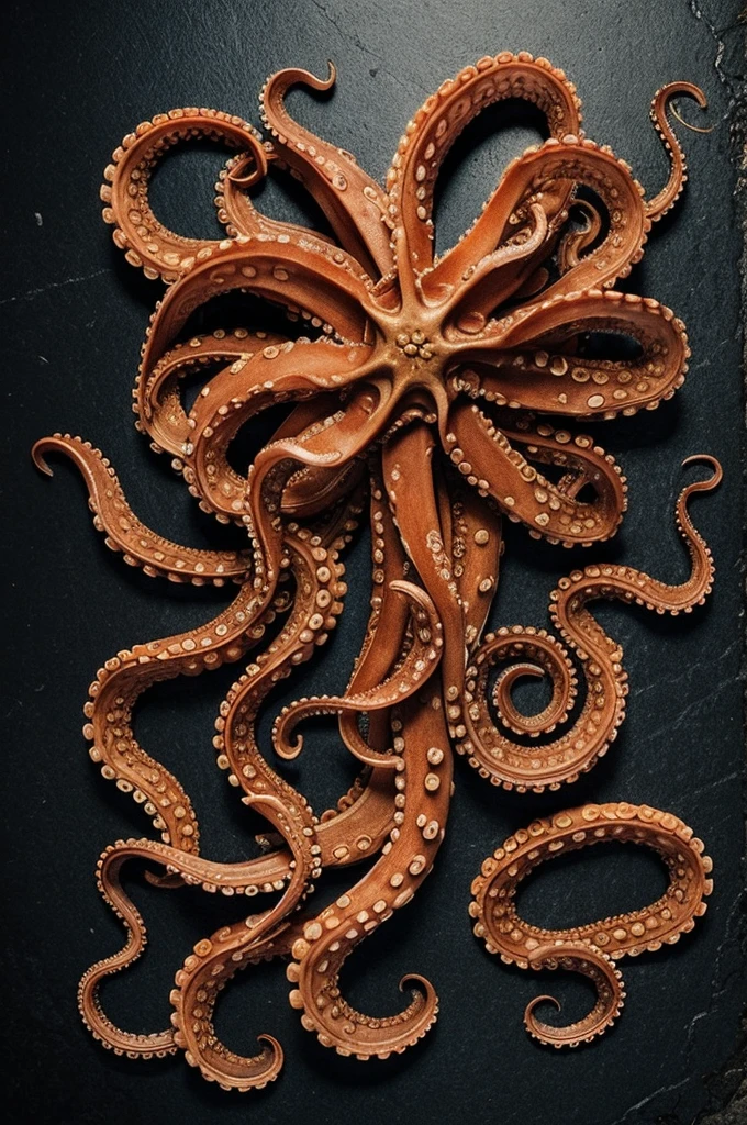 An action octopus with guns