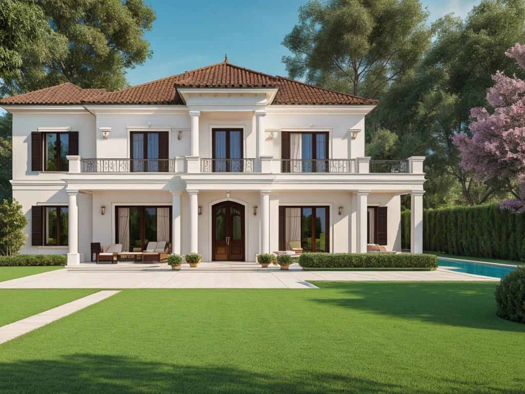 luxury New classic villa