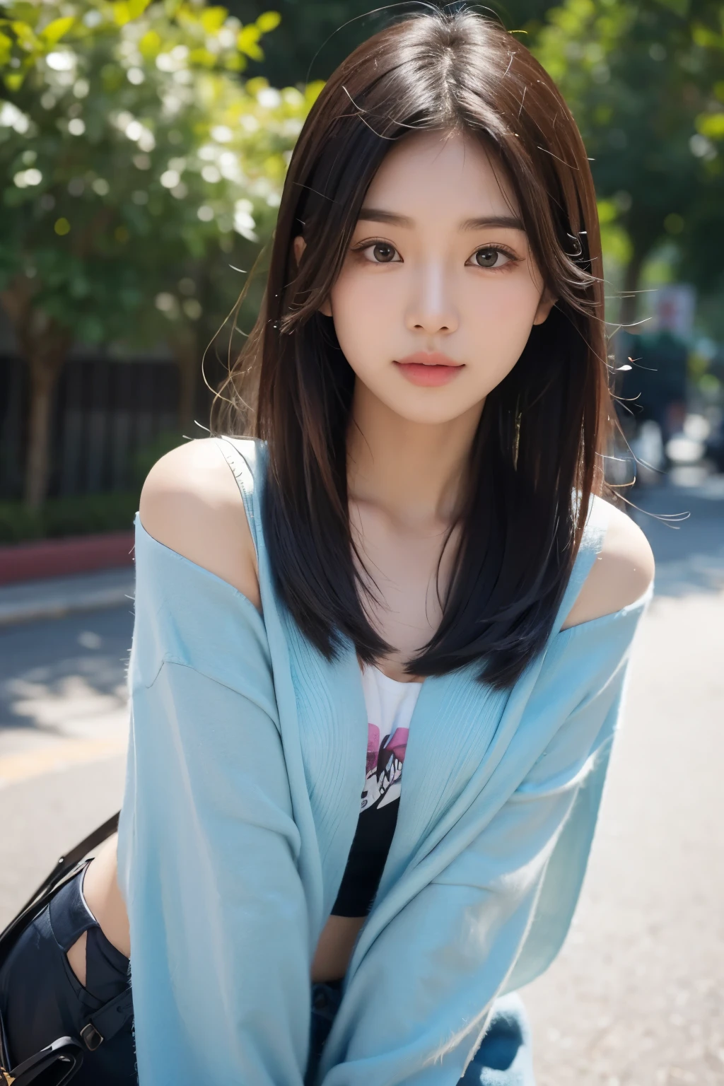 an asian girl with a cute body and pretty face