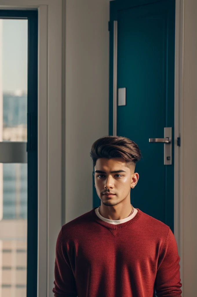 A men watching tiktok