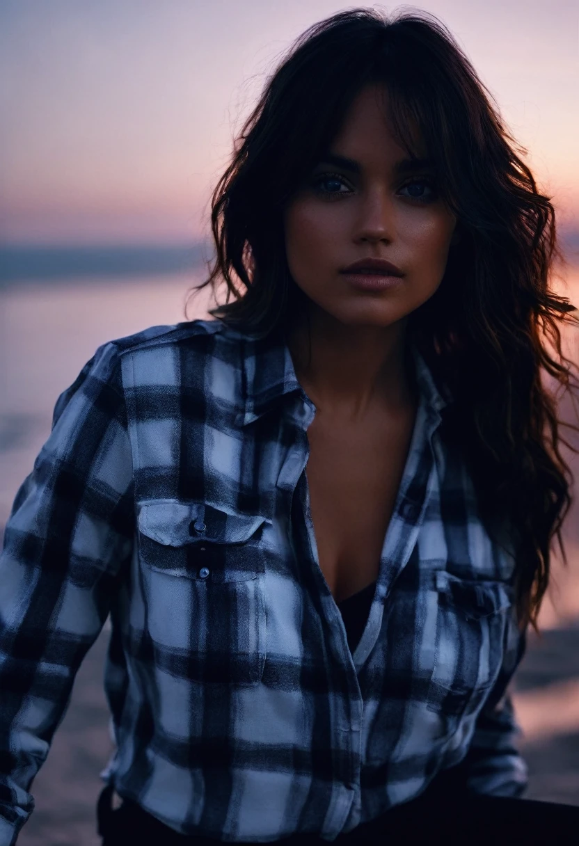 ohwx woman,((portrait, open flannel shirt , cleavage, medium brests, black pants)), gym, ((detailed skin texture,dark night, midnight)), ((sharp face, detailed face, realistic face, natural skin, realistic skin, detailed skin, pores, detailed eyes,realistic eyes, light blue eyes)),, (masterpiece, best quality, ultra-detailed, best shadow), high contrast, (best illumination), ((cinematic light)), colorful, hyper detail, dramatic light, intricate details, (1 girl, solo) , ultra detailed artistic photography, dreamy, backlit, shadows, ultra high definition, 8k, ultra sharp focus, ultra high quality model, soft lighting, film photography, analogue photography, hyperrealism,



