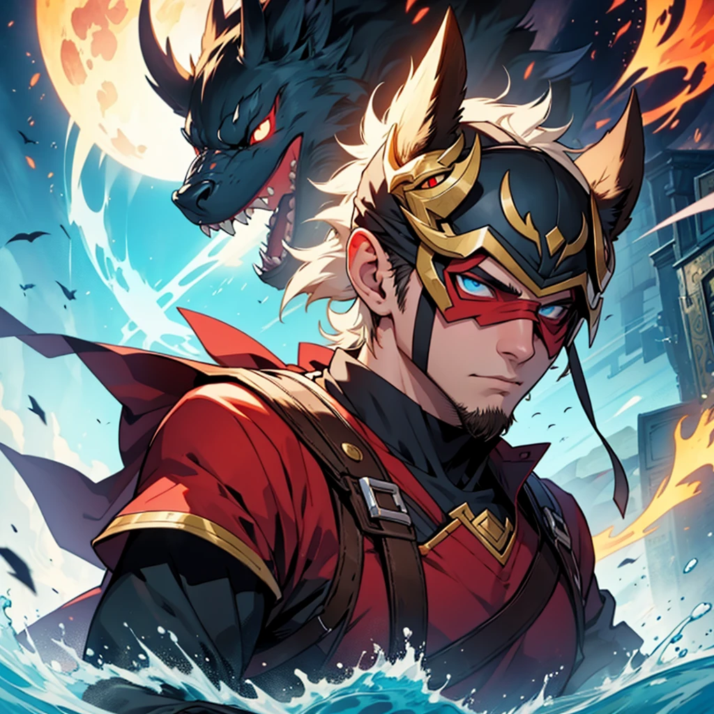 The hero has the curse of a thousand omni masks
