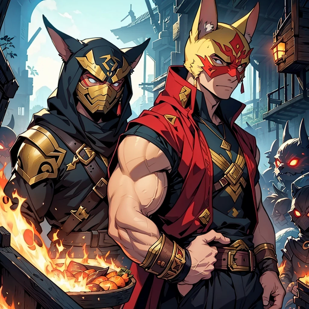 The hero has the curse of a thousand omni masks