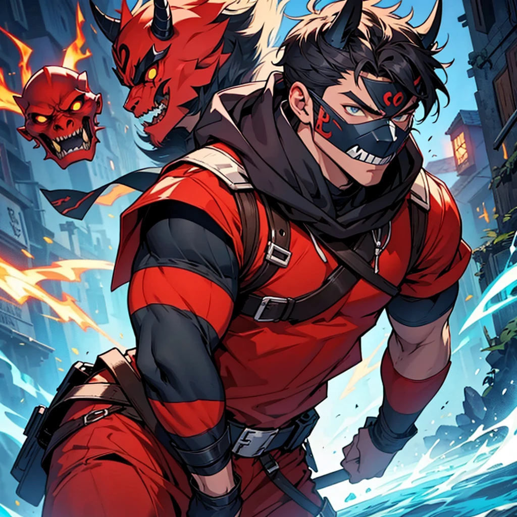 The age hero has the curse of a thousand omni masks👹
