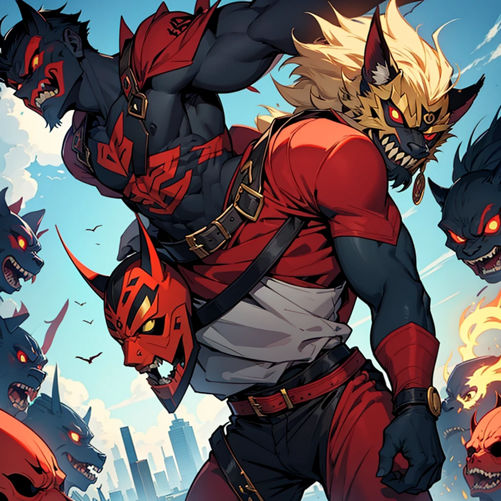 The teenage hero has the curse of a thousand omni masks👹