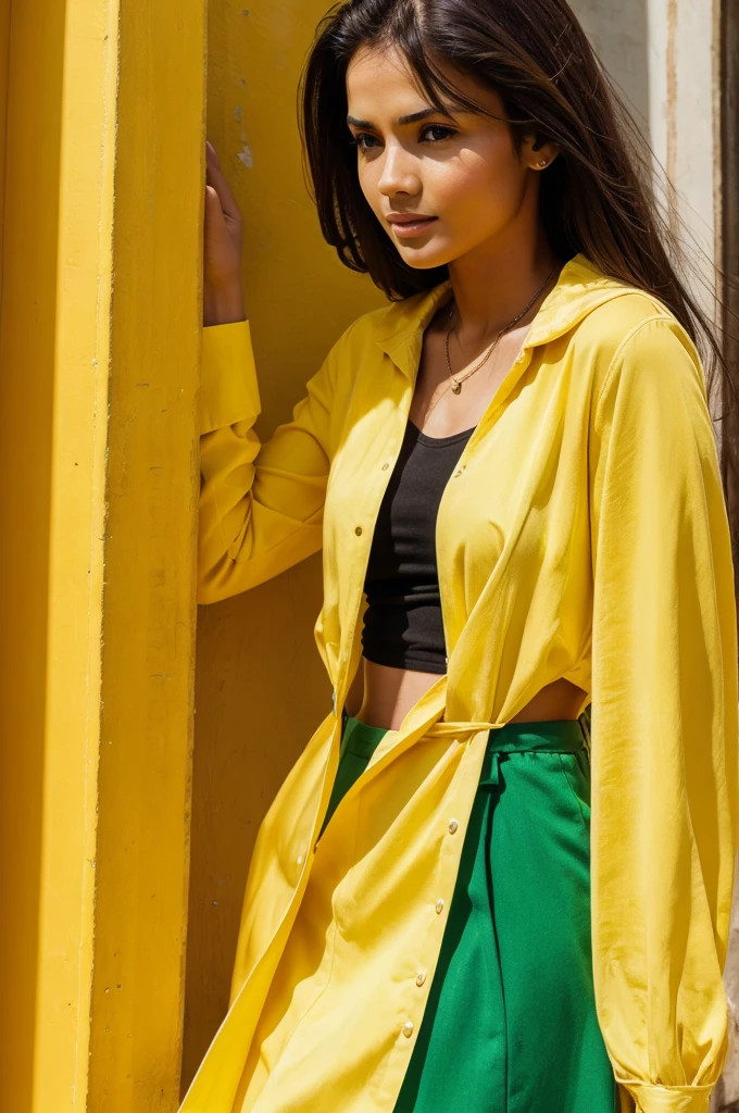 Pure yellow understand man, women 