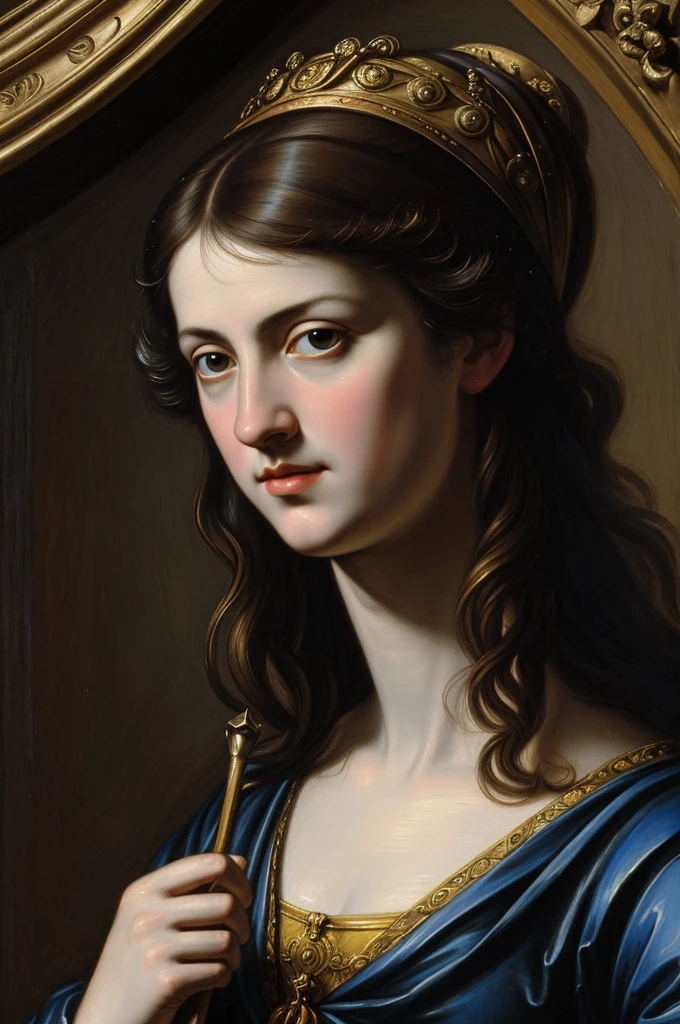 Painting mythology baroque art realism details impressive rembrant style maximum quality
