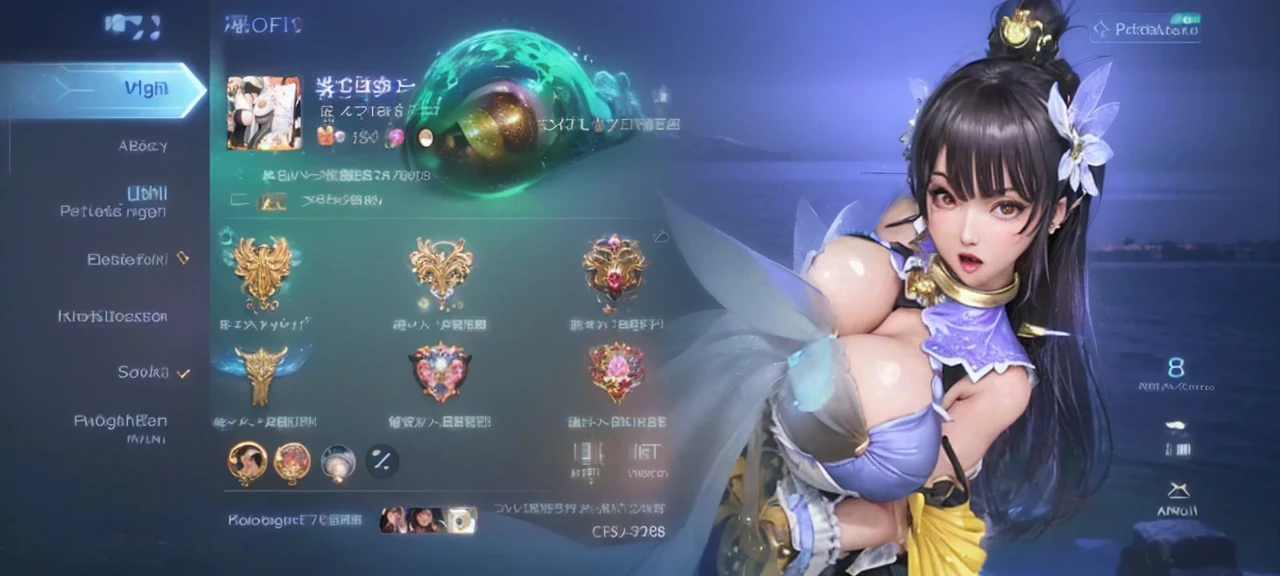 (8k, RAW photo, photorealistic:1.25) ,( lipgloss, eyelashes, gloss-face, glossy skin, best quality, ultra highres, depth of field, chromatic aberration, caustics, Broad lighting, natural shading,Kpop idol) looking at viewer with a serene and goddess-like happiness, Verry big breasts, huge boobs