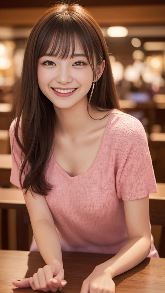 (8K, Ultra-high resolution, Highest quality, Tabletop:1.2),(18-year-old:1.2)、(Insincere laughter)、(avert your eyes)、8K、Japanese girl&#39;s life々Beautiful portrait、Photorealistic、Ultra-high resolution、Highest quality、 (Big Breasts, Cleavage:1.2),(Swimsuit :1.3)、(From below:1.2)、Sit on a chair、Arms crossed、(Panty shot:1.2)、(High-end cafe:1.4) break (Natural skin texture、Detailed skin、Hyperrealism、Ultra Sharpness)、Intricate details、Depth of written boundary、Dim lighting、Korean Idol、Nogizaka Idol、38 years、Super huge 、Gravure idol pose、、Fashion model posing、big、Indoor swimming pool、Large protruding breasts、frontage、Stand upright