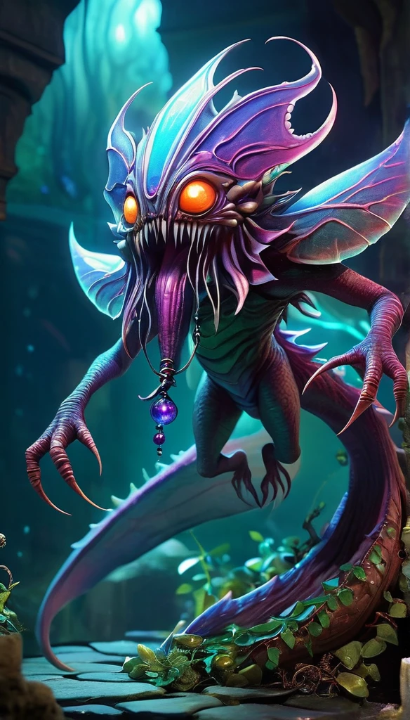 a fantasy mimic creature,a magical mimic creature,detailed fantasy mimic,highly detailed fantasy mimic,magical fantasy mimic creature,highly realistic fantasy mimic,magical realistic fantasy mimic,intricate fantasy mimic,fantasy mimic in the style of a masterpiece,a stunning fantasy mimic,a breathtaking fantasy mimic,a fantasy mimic with ethereal details,a fantasy mimic with otherworldly details,a fantasy mimic with intense realism,a fantasy mimic with cinematic lighting,a fantasy mimic with vibrant colors,a fantasy mimic with a sense of mystery,a fantasy mimic with a sense of wonder,a fantasy mimic with a touch of magic,a fantasy mimic with a touch of the supernatural