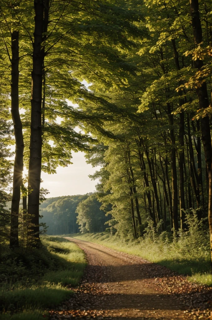 Nature forêt en 1800