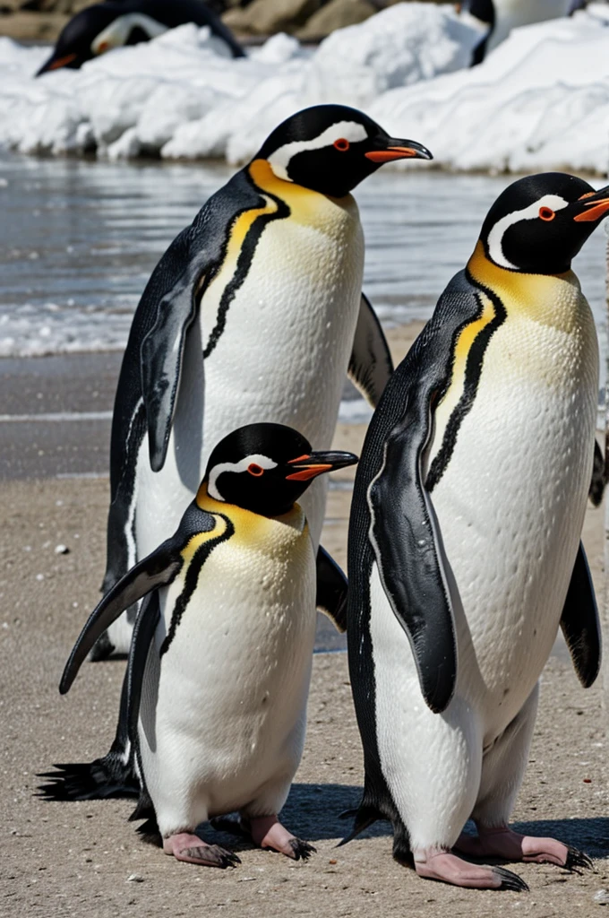 The penguins are going to chew me up 