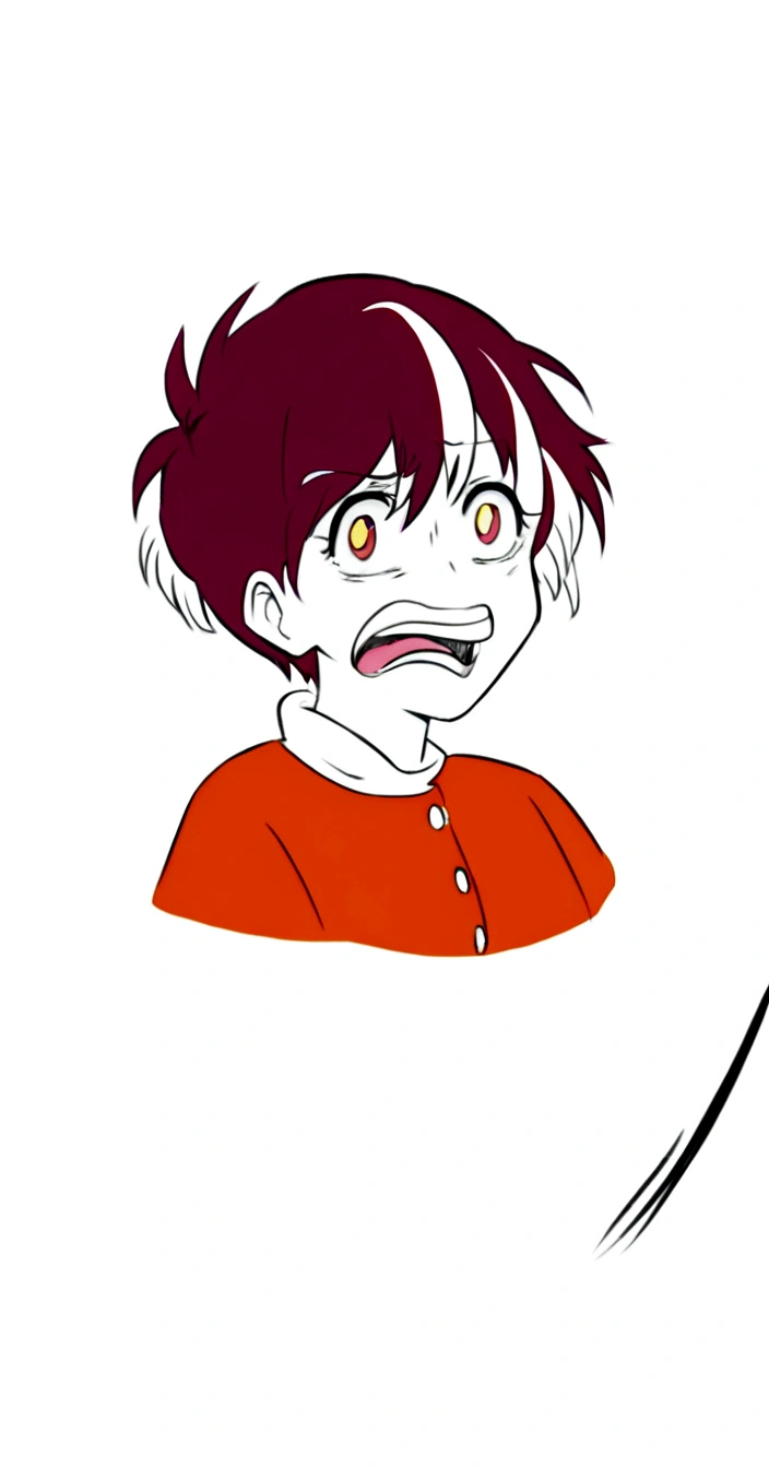 Capture face, add anime style, color enhancement, add texture, complete arms and legs