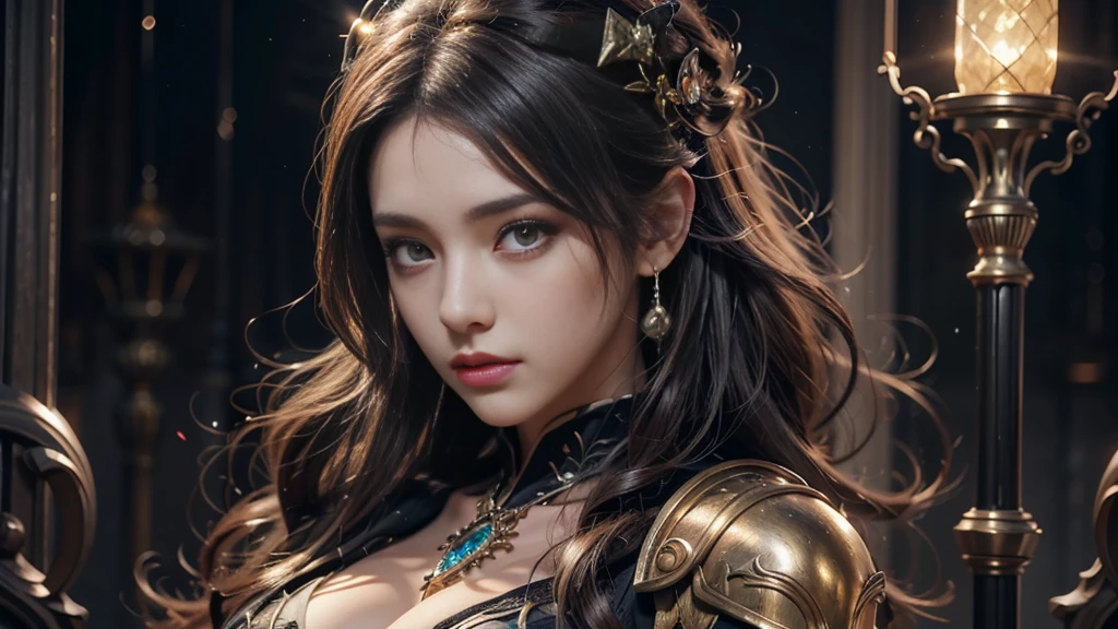 Female Mage Close-up, Girl in robe, 2. 5D CGI anime fantasy artwork, Large Breasts，Epic fantasy digital art style, detailed Digital 2D fantasy art, Digital 2D fantasy art, Gorgeous female mage,Looking at the camera，（glowing magic：1.7） Role Playing Game Character Art, Beautiful female mage, Fantasy Character Art, Epic and beautiful character art, Beautiful female mage，（Edinburgh Street：1.8），light rain，semi-body photography，Looking at the camera