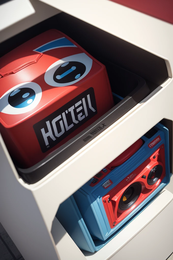 A Pop Rock vinyl figure of {{{Superman }}}inside an unopened with electric guitar, sealed Funko Pop box, photographed on a white background, detailed vinyl texture, signature oversized Funko Pop head and eyes, HARLEY QUIIN red shorts and yellow shoes, HARLEY QUIIN cartoon design, placed inside a colorful window box branded with the Funko Pop logo, vertical composition, bright lighting, photorealistic rendering, advertising photograph look and feel. Super High ultra resolution, hyper photorealistic, 255K, super hyper, Sony A7S Ill, f/ 9.0, 1/400. sharp-focus, megapixel.
