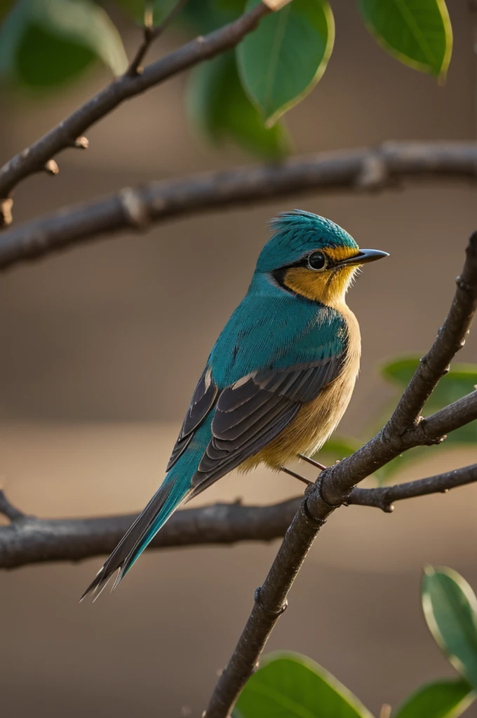 Little bird with perspectives
