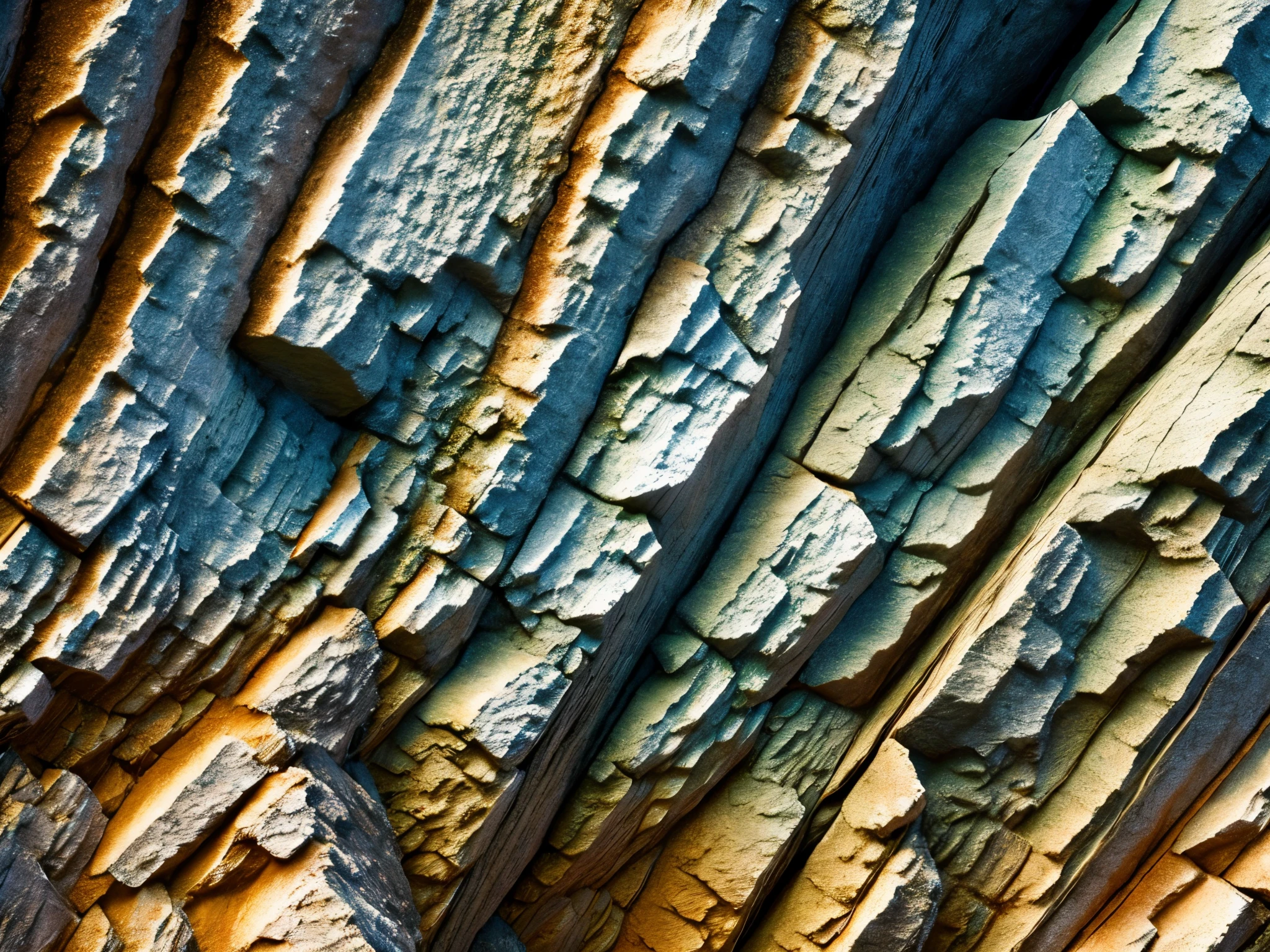 Geological Surfaces: Pictures of intricate rock formations, mountains, and mineral textures.