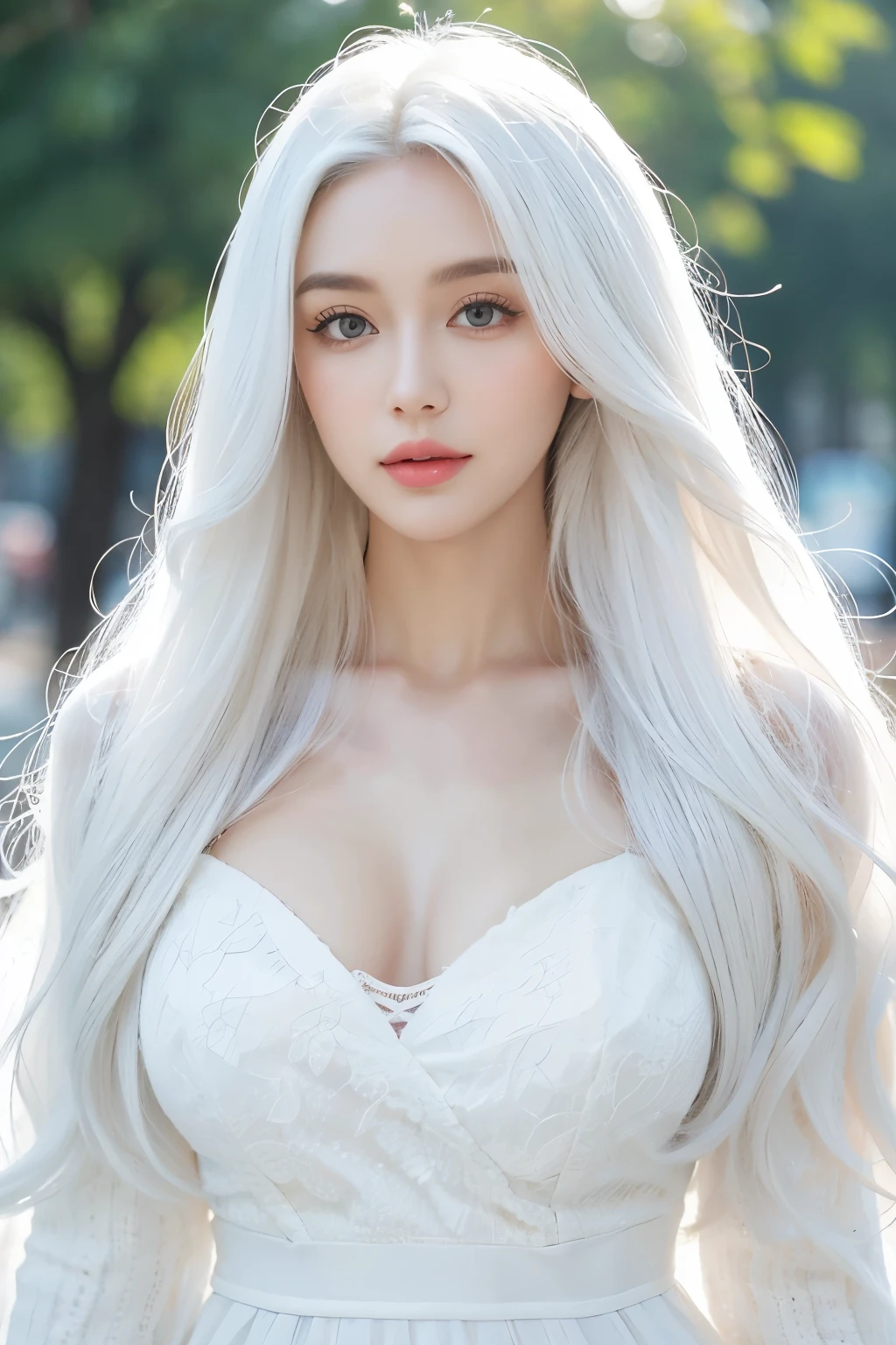 ((((Beautiful white hair))))、((small head))、Beautie、Beautuful Women、Japan Idol、(Perfect body:1.1)、(年轻)、(Beautiful white hair with short wavy:1.2)、(((8K))、(( Raw photography)))、(((a white bikini)))、(Highly detailed 8k wallpapers)、(extremely delicate and beautiful)、(​masterpiece)、(top-quality:1.0)、(超A high resolution:1.0)、beautiful  lighting、Perfect Lightning、realistic shadow、[hight resolution]、 Detailed skin、ultra-detailliert、thin clavicle、perspired、爆乳、huge tit、beutiful breast、red blush、Photorealsitic、Lifelike face、realisticeyes、is looking at the camera、a smile、 Lips with pink lips、natural make up、The best very happy smile、((best qualtiy)), ((tmasterpiece)), huge filesize, ultra-detailliert, hight resolution, ighly detailed, top-quality, ​masterpiece、full bodyesbian、Three-dimensional depiction、all-fours、all-fours、all-fours、((Show your))、((Show your))、Rear view、Rear view、Rear view、Rear view、s ass、s ass、s ass、s ass、A sexy