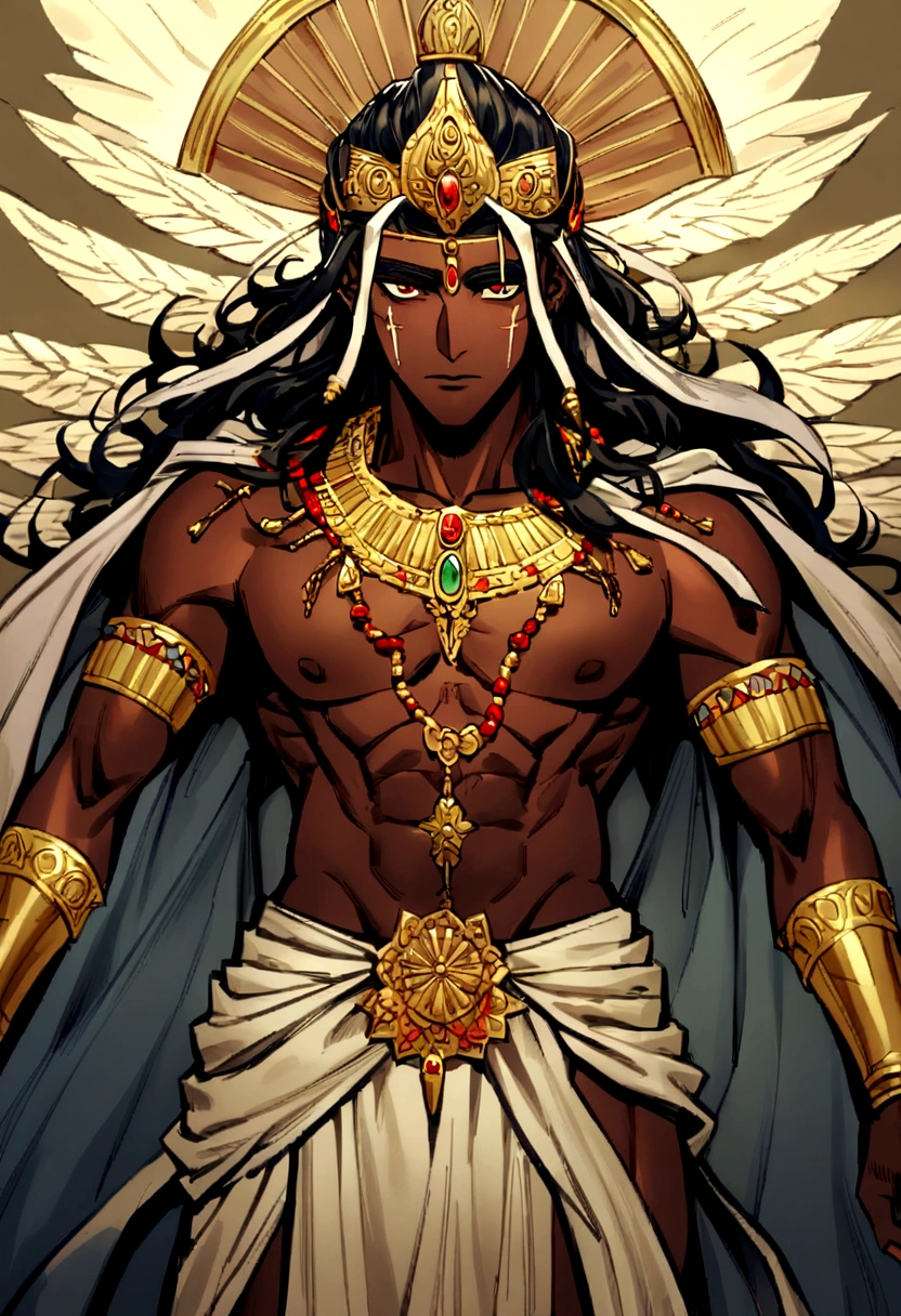 According to mythology, Ashwathama is believed to be immortal due to a curse. After the Mahabharata war, he was cursed by Krishna and other sages for his role in the killing of Draupadi's sons and the massacre at night. He was condemned to roam the Earth in extreme pain and misery, with festering wounds that would never heal.