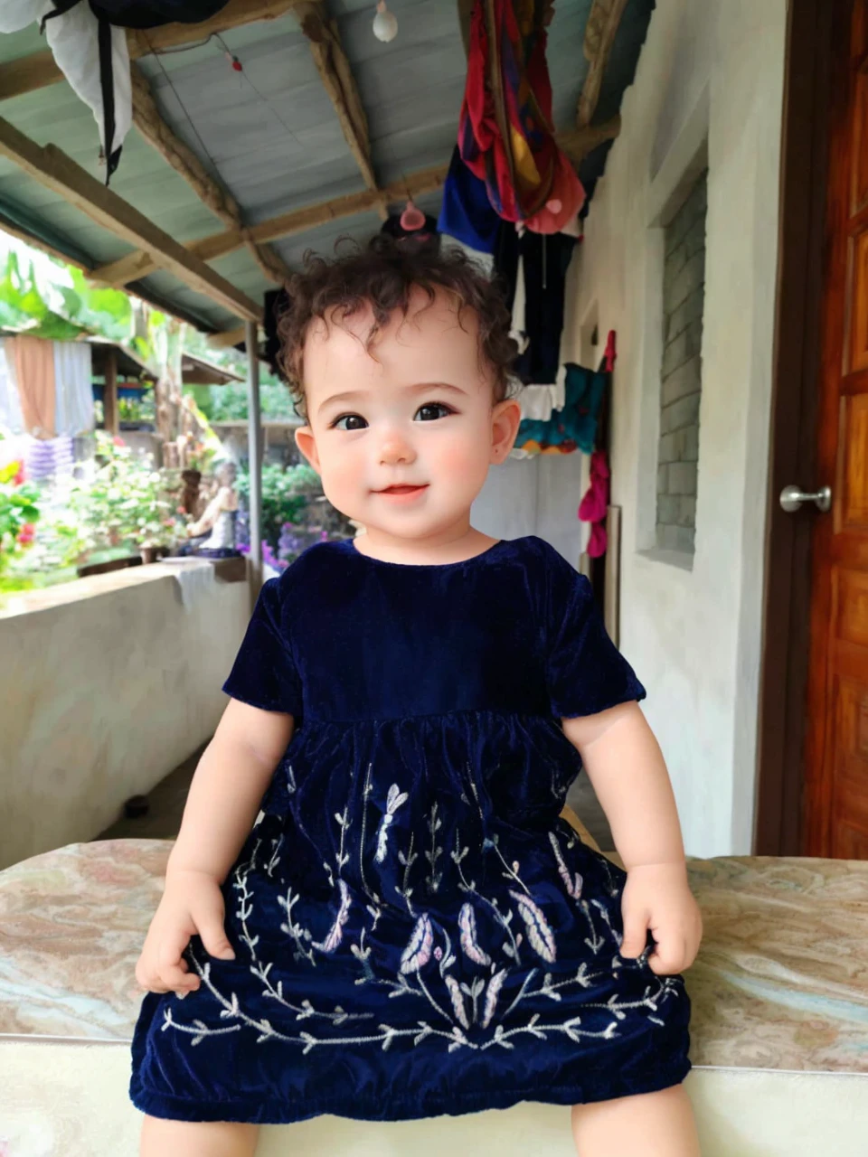 (cute with curly hair smiling with a blue princess dress, butterflies and a castle), Munchkin ,Geometric multidimensional wall portrait, livro de arte, Tchibi,
Yang08k, Beautiful, Colouring,
Obras, of the highest quality, best quality, Arte Oficial, Beautiful and Aesthetic,