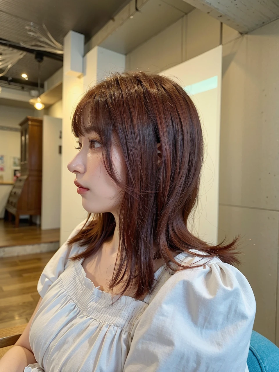 arafed woman Con cabello rojo and a white top posing for a picture, ulzzang, jossi de blackpink, parque roseanne de blackpink, heonhwa choe, sun yunjoo, portrait of jossi de blackpink, con el pelo largo y rojo, sha xi, Jennie rosa negra, kim doyoung, aparcar desde-min, jinyoung shin, Con cabello rojo